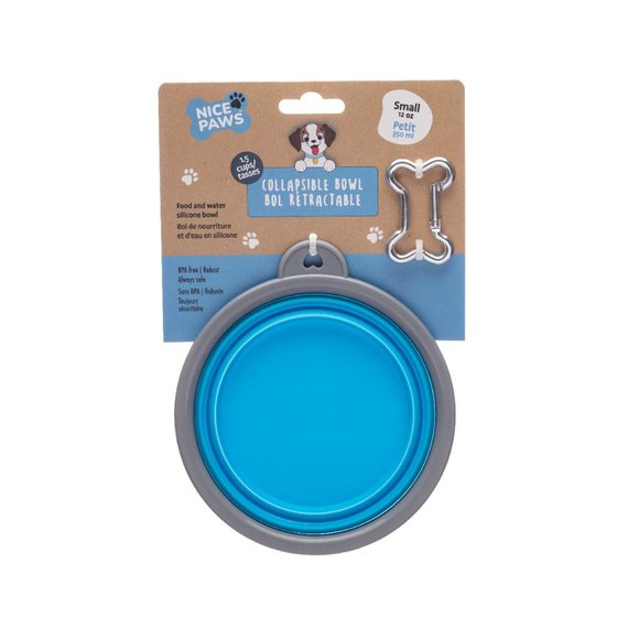 NICE PAWS 2pc Set Collapsible Bowls 1.5 Cup Capacity - Picture 6 of 7